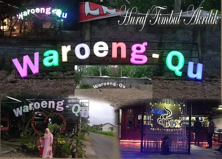 Harga Huruf Timbul Neon Box